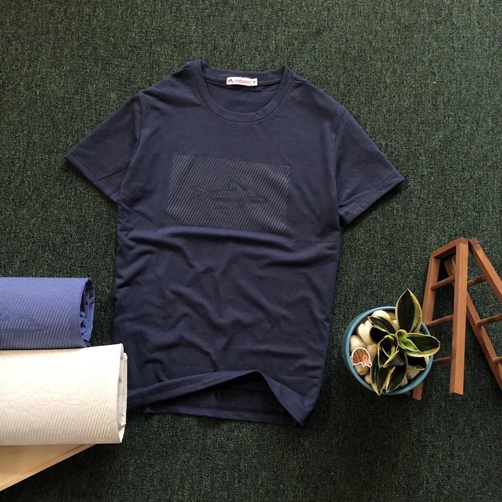 Áo thun nam cổ tròn áo phông vải cotton co giãn dày dặn nhiều màu  - Cá heo in dập | BigBuy360 - bigbuy360.vn
