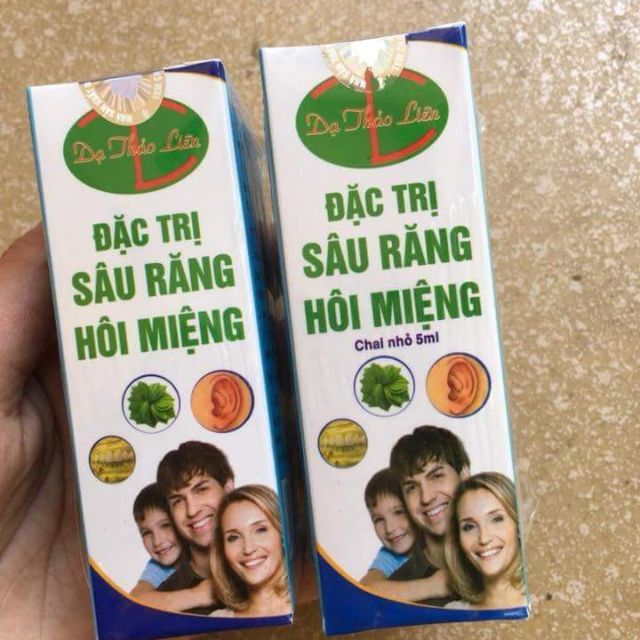 Tinh dầu sâu răng, hôi miệng Dạ Thảo Liên