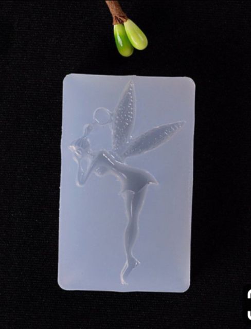 Khuôn silicon Thiên Thần TinkerBell dành cho resin, diy...