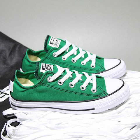 Giày Converse chính hãng classic thấp cổ vải xanh CTVX28