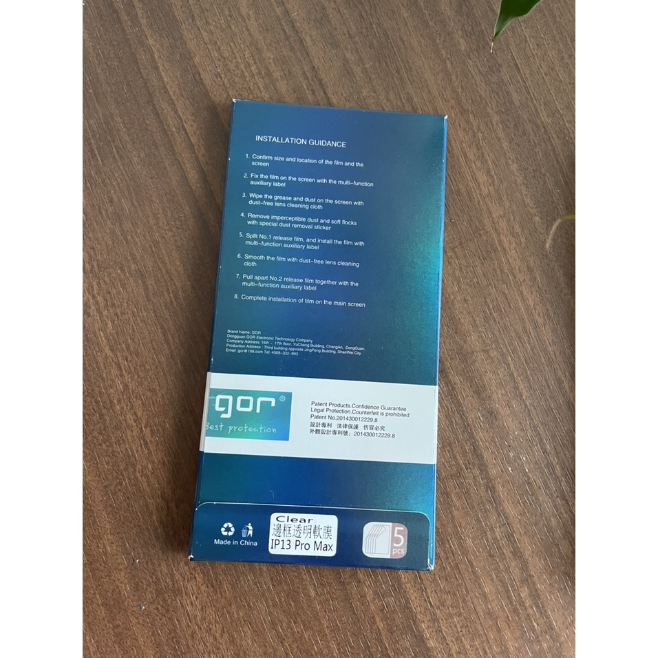 Combo 5 bộ dán viền gor iPhone 15 Pro Max, 15,14 Pro Max, 14, 13 Pro max , 13 Pro , 13 chính hãng Gor