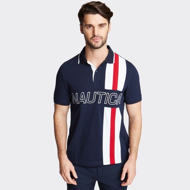 Áo polo nam Nautica cao cấp chính hãng K92904-0101