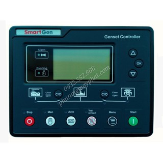 Bộ điều khiển máy phát điện Smartgen HGM6120U tương đương