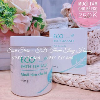 Muối tắm thảo dược cho bé Eco