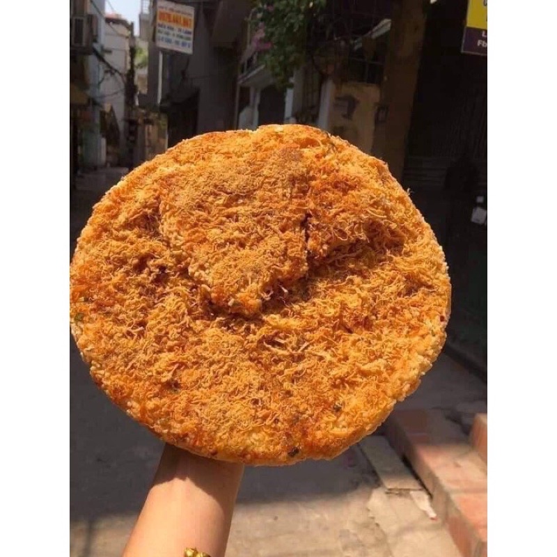 500gr Cơm cháy chà bông siêu ruốc giòn rụm thơm ngon cay nhẹ