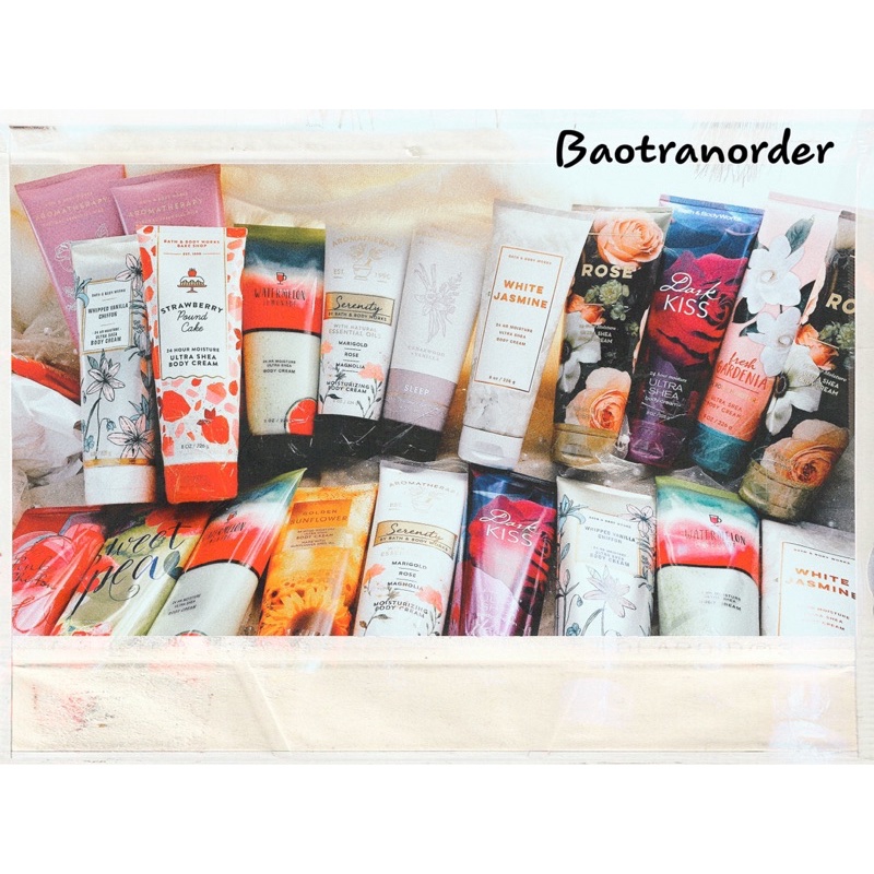 Chuẩn bill Mỹ bathbodyworks bodylotion/sữa tắm/oil/mist