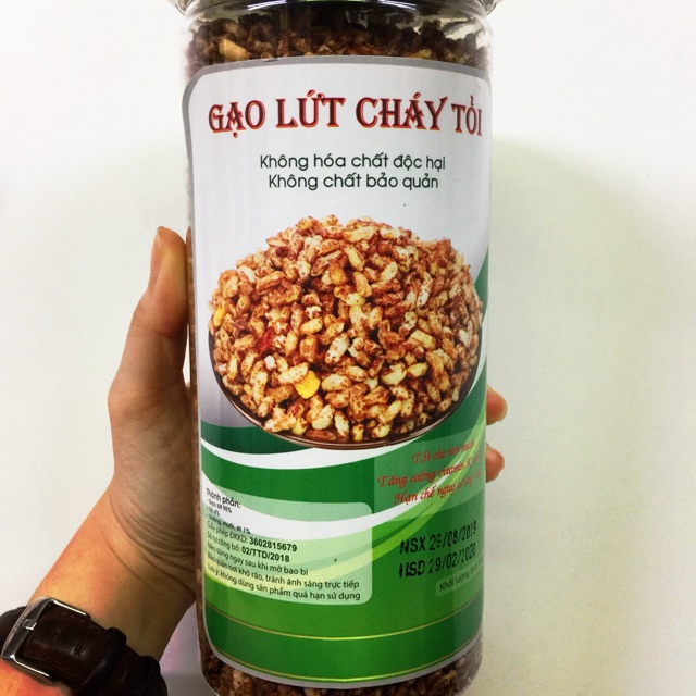 Combo gạo lứt + cơm cháy