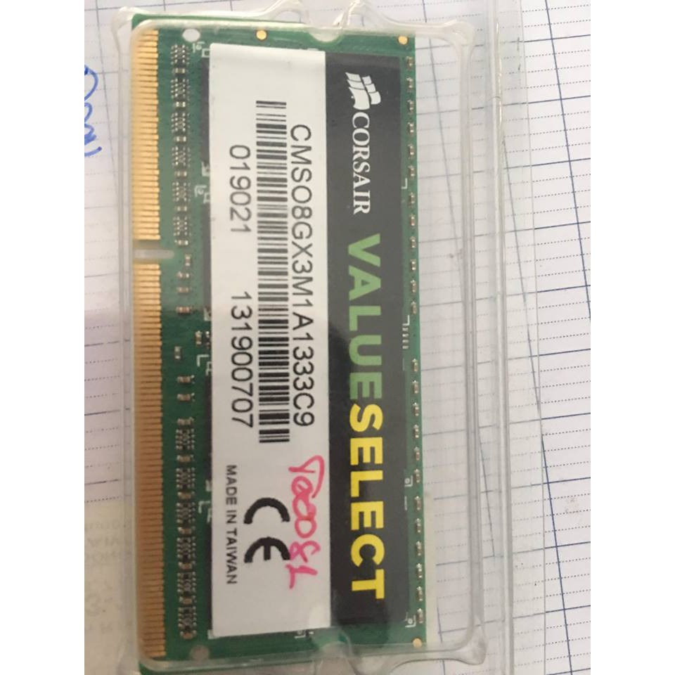 Ram loptop 8g buss 1333