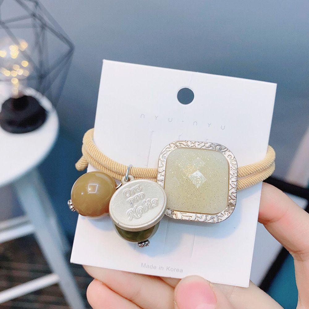 Dây Cột Tóc Đuôi Ngựa Lấp Lánh Dễ Thương Cho Nữ Giá Đỡ|Băng Đô Cài Tóc Xinh Xắn Cho Bé Gái