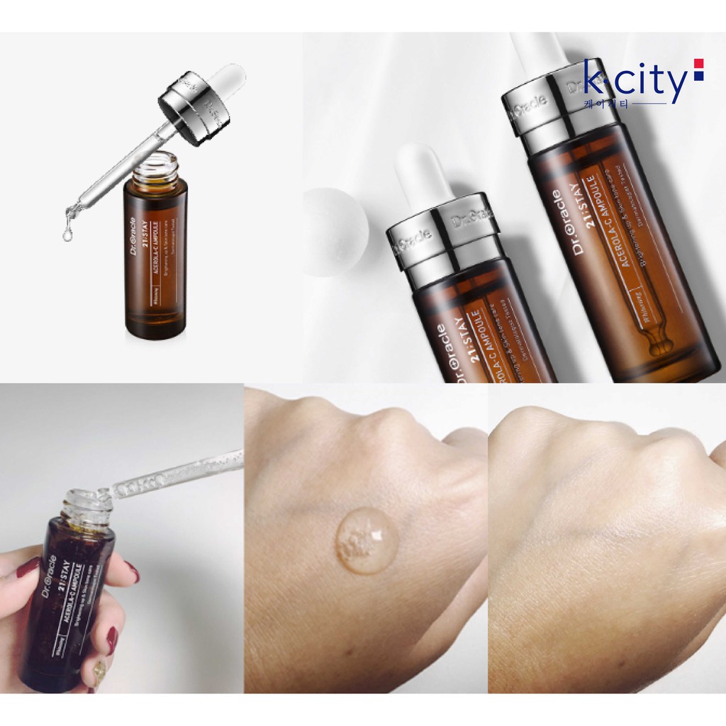 Serum Vitamin C Ampoule Hàn Quốc Acerola–C 21STAY 17ml