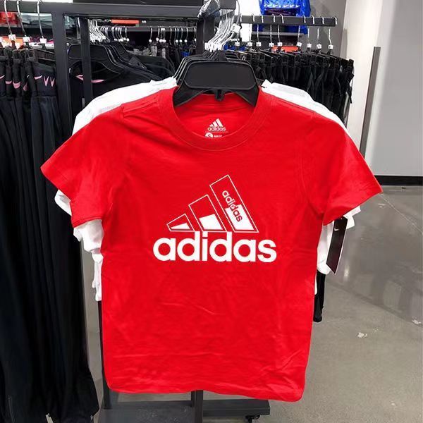 Áo Thun Adidas Ngắn Tay Thời Trang Năng Động Cho Bé
