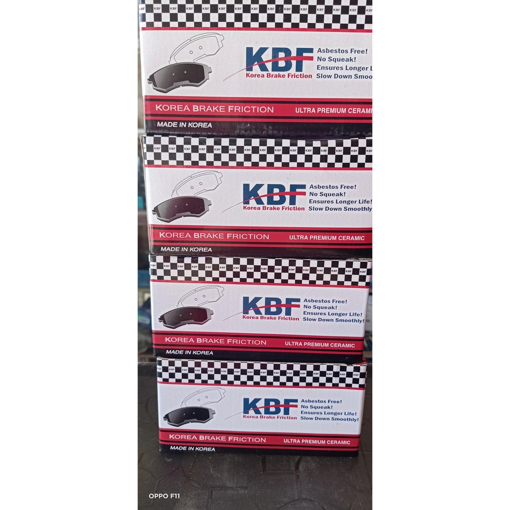 Bố Thắng Đĩa Trước Xe INNOVA KBF Nhập Khẩu Hàn Quốc