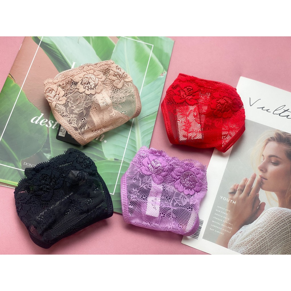 [Dưới 60kg] Quần ren dây cao cấp- quần lót nữ-CK014-KellyWang | BigBuy360 - bigbuy360.vn