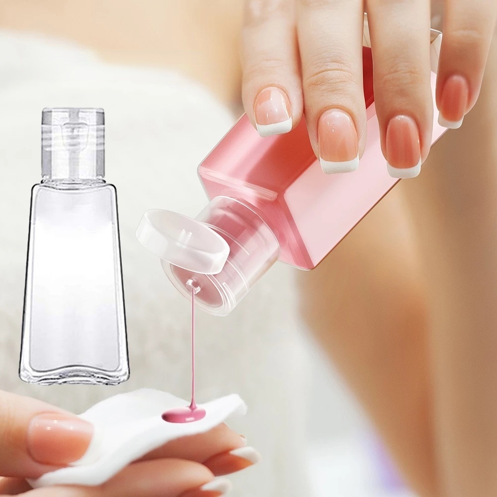 Chai nhựa rỗng trong suốt 30ml/60ml đựng mỹ phẩm mang khi đi du lịch