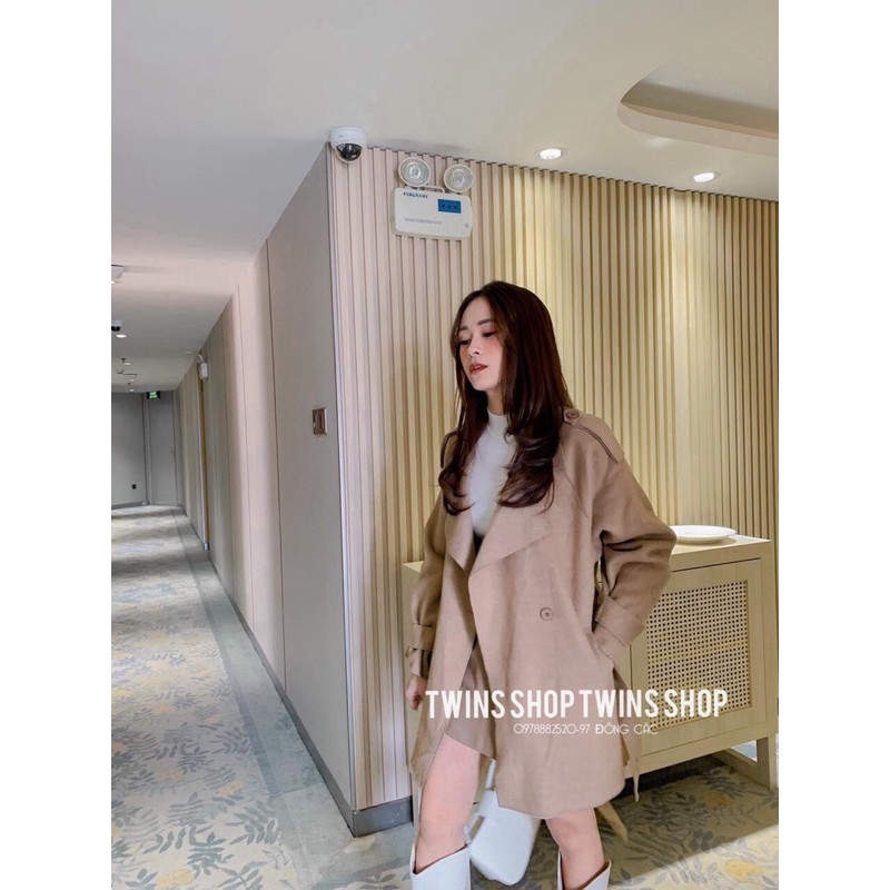 [FREESHIP - HÀNG LOẠI 1] ÁO KHOÁC VEST DA LỘN KÈM ĐAI | BigBuy360 - bigbuy360.vn