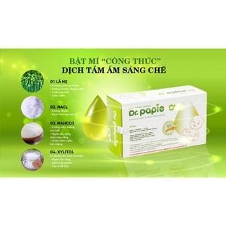 Tưa lưỡi Dr,papie cho bé