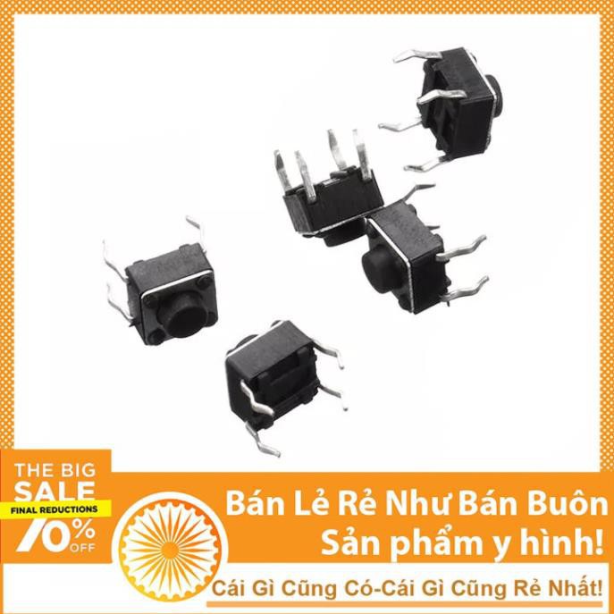 Combo 5 Nút Nhấn 4 Chân 6x6x5mm - NTHN