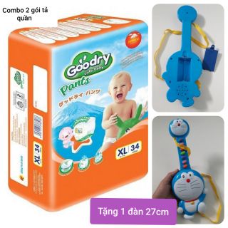 Bộ 2 gói tả quần goodry m42/l38/xl34/xxl30
