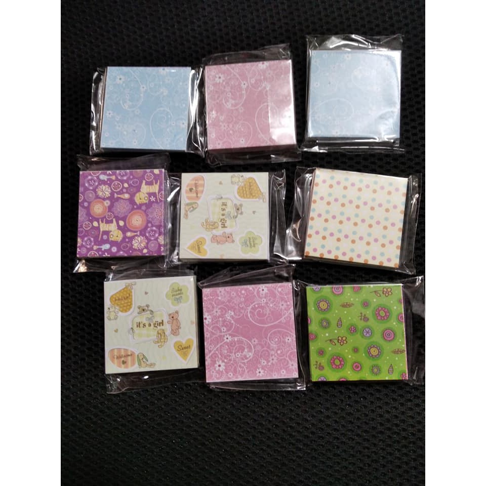giấy xếp hạc (60 tờ) , giấy xếp origami (mẫu ngẫu nhiên)