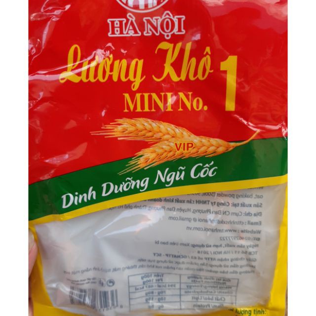 [HN] Lương khô mini Việt Nam (Mè Đen - Mè Trắng -Trà xanh) - LẺ 1 cái