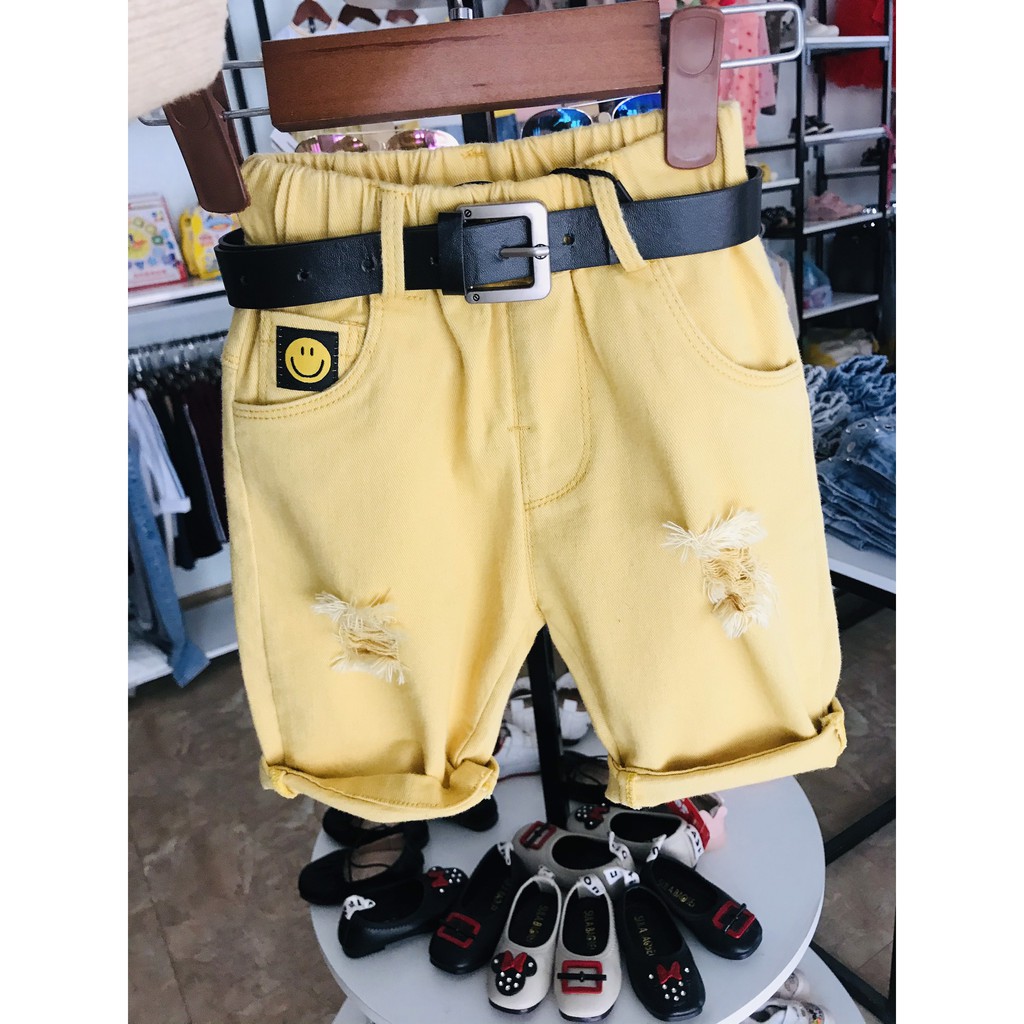 Quần Kaki Lửng Bé Trai Bé Gái