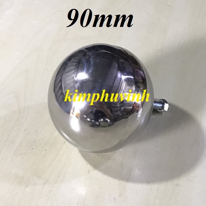 90mm QUẢ CẦU INOX- TRÁI CẦU INOX CẦU THANG PHI 90 - TRÁI CHÂU INOX 90