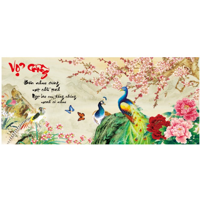 Tranh Đính Đá Vợ Chồng YN5368