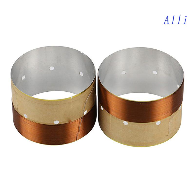 1 Cặp Phụ Kiện Lõi Nhôm Màu Trắng 75.5MM Sửa Chữa Loa Trầm