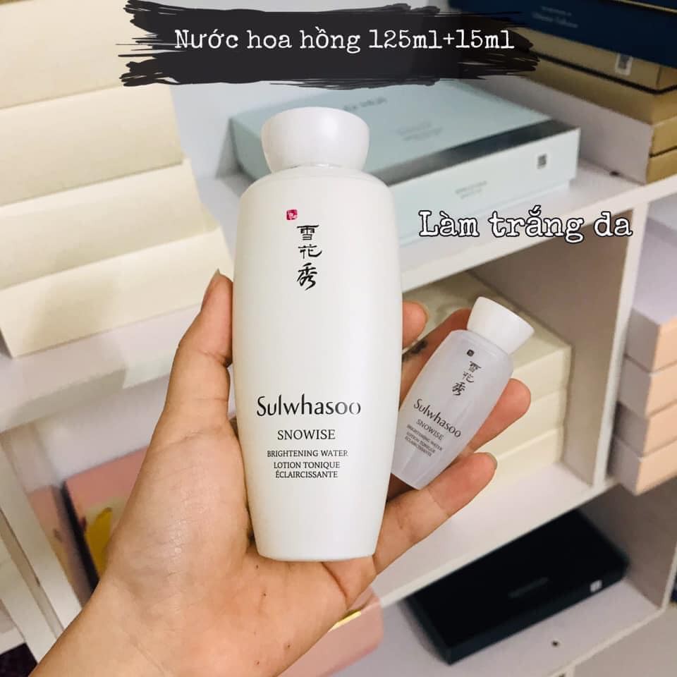 Nước Hoa Hồng Sulwhasoo Snowies Bringtening 15ml - Dưỡng Trắng Mịn Da Chống Lão Hóa Cao Cấp