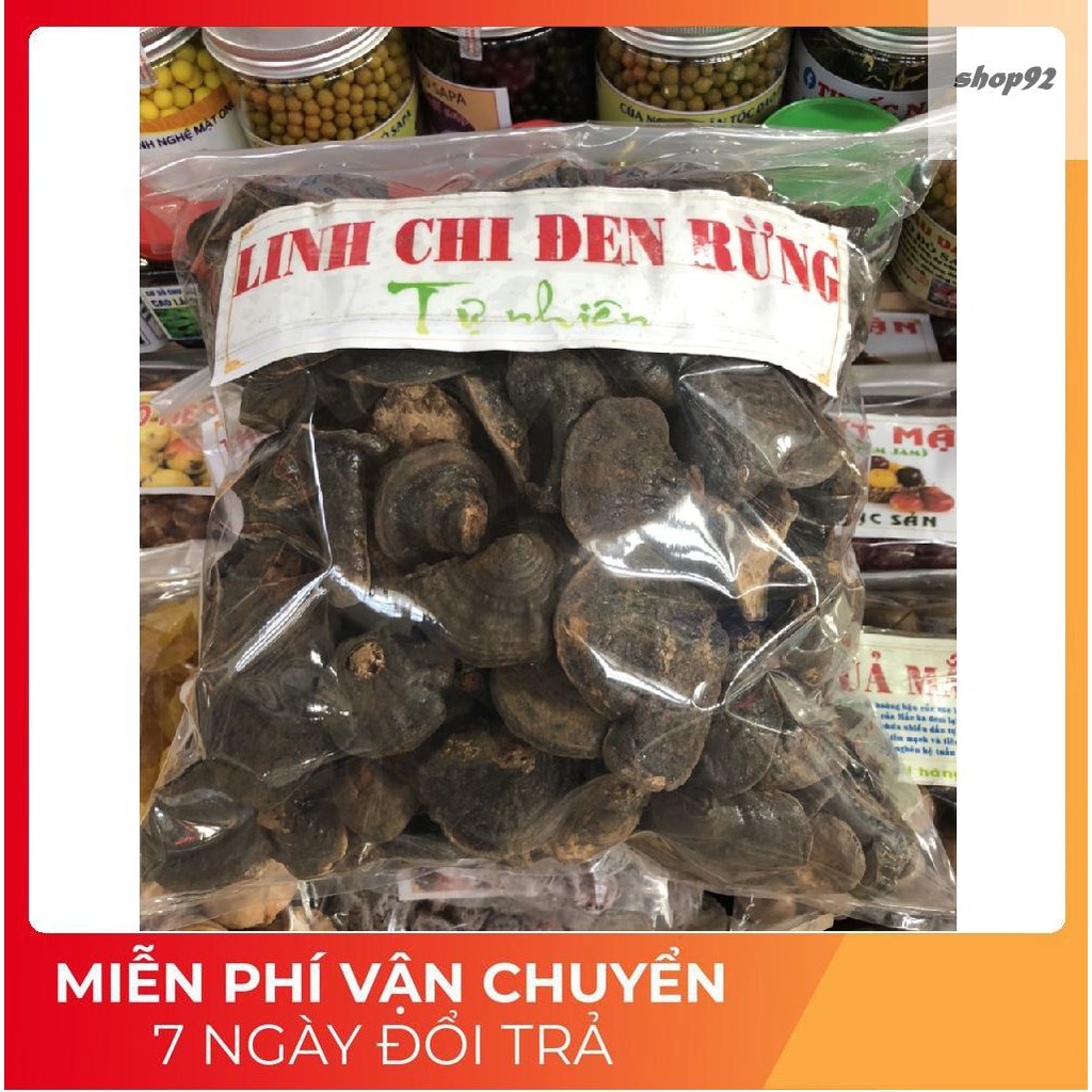 Nấm linh chi đen rừng- ganoderma lucidum 100% tự nhiên hàng thật, giá xịn ( loại nhỏ )