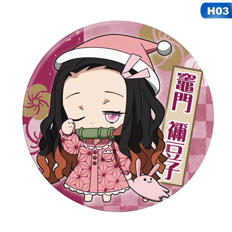 1 Huy Hiệu Kimetsu No Yaiba Kamedo Tanjirou