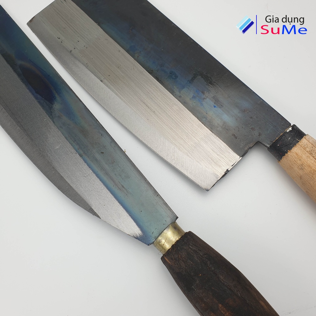 Dao chặt thịt gà làng nghề Đa Sỹ 35 cm, dao thái thịt chặt xương bò heo dừa