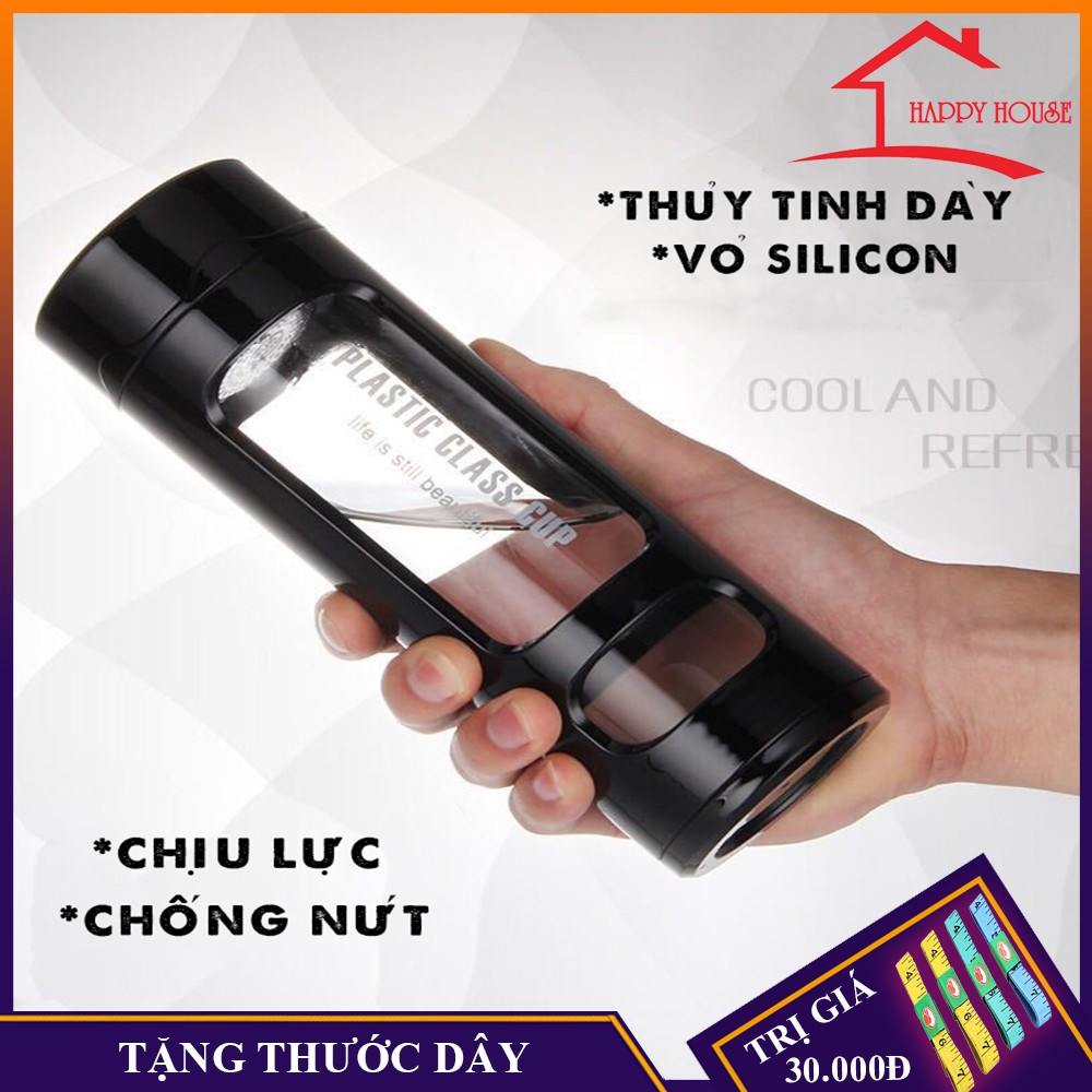 Bình nước có thể pha trà mang đi có, lõi lọc inox tiện lợi bằng thủy tinh giữ nhiệt đa năng thông minh