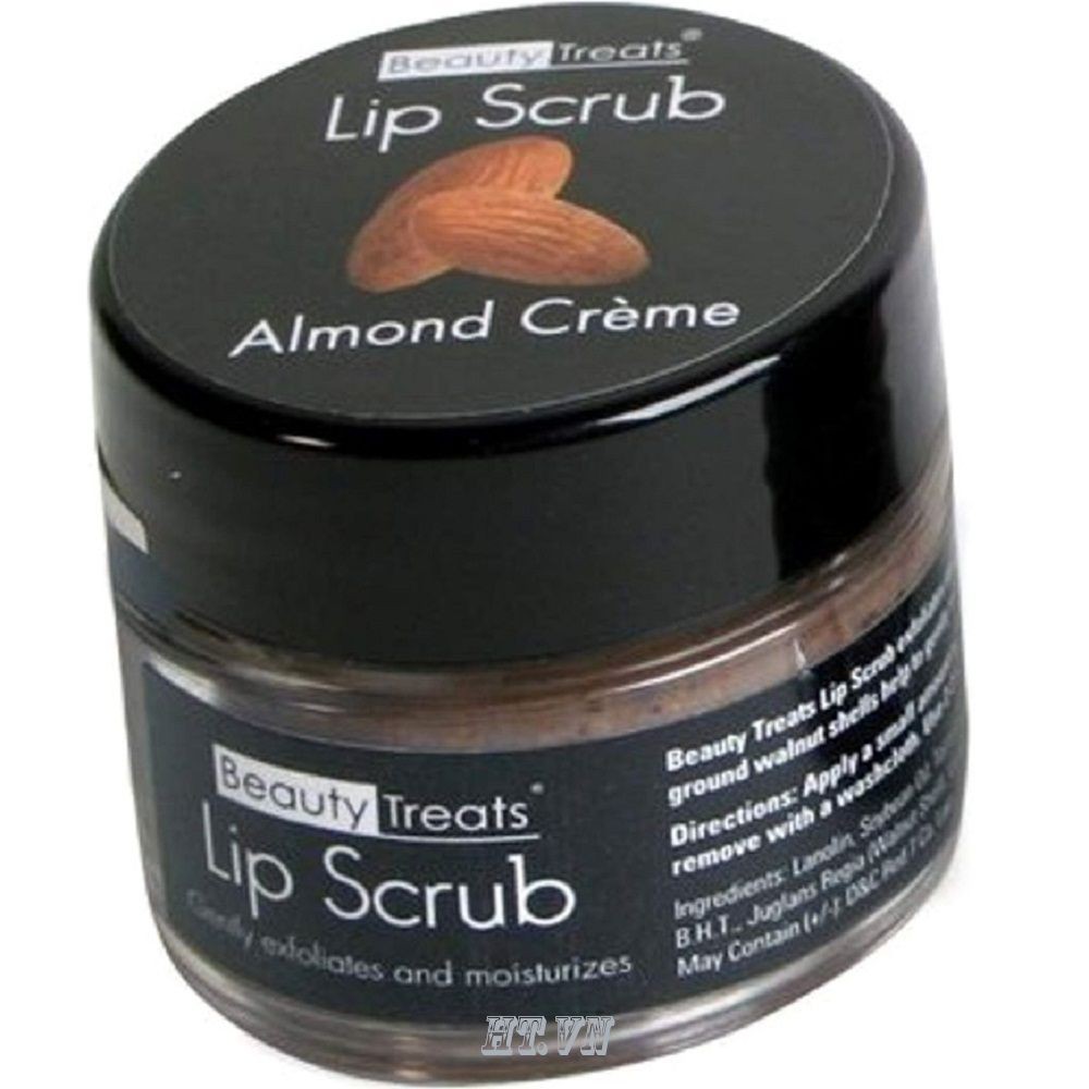 Tẩy Tế Bào Chết Cho Môi Beauty Treats Lip Scrub (10.5g) Almond Crème hương Hạnh nhân chính hãng