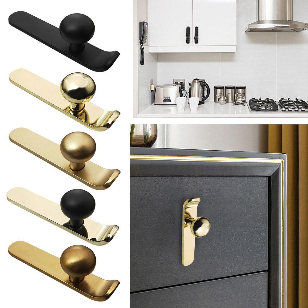 LONTIME Tay Nắm Cửa Tủ Bằng Hợp Kim Kẽm Tiện Dụng Cho Nhà Bếp