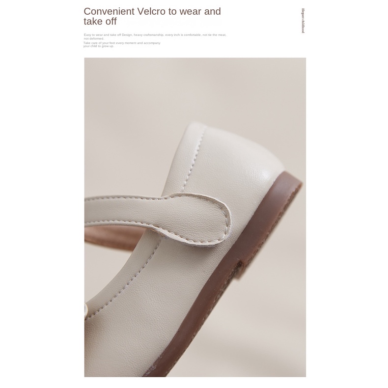 Giày Búp Bê Đế Mềm Chống Trượt Thời Trang Mùa Xuân 2022 Cho Bé Gái 1-3 Tuổi