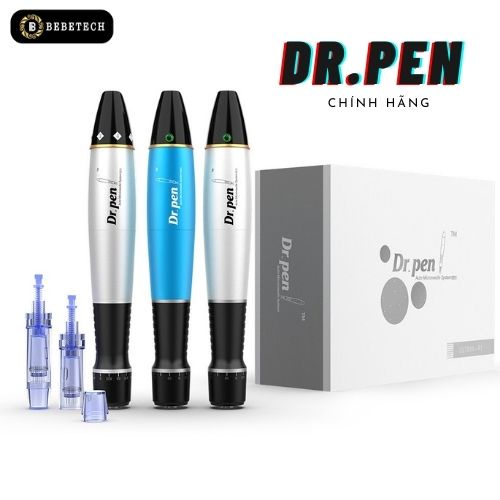 [HCM]Dr Pen Lăn Kim Máy Phi Kim Tích Điện Bút Cấy Tảo Cấy Phấn Vi Tảo Xoắn Dùng Trong Spa Mặt Tóc Hoặc Phi Kim Tại Nhà