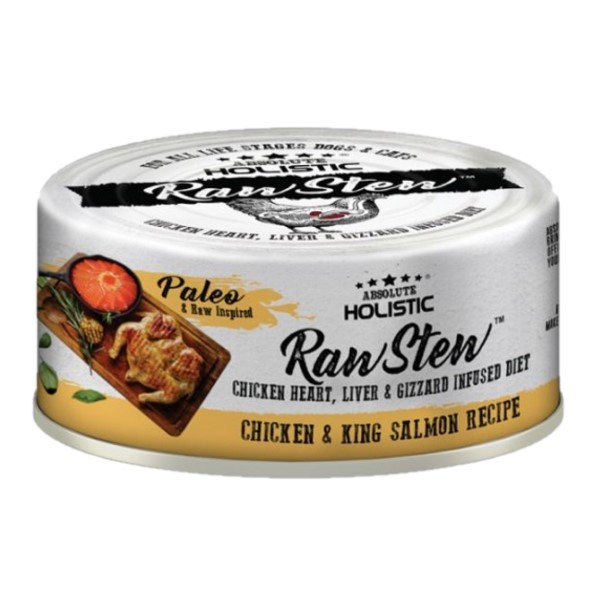 PATE ABSOLUTE HOLISTIC RAWSTEW CHO CHÓ MÈO - LON 80G
