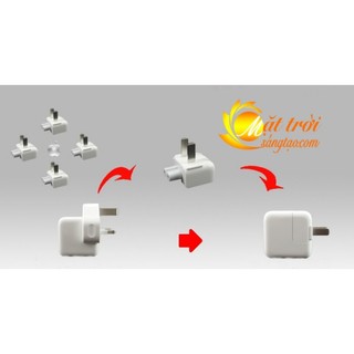 Adapter sạc iPad chân dẹt cao cấp