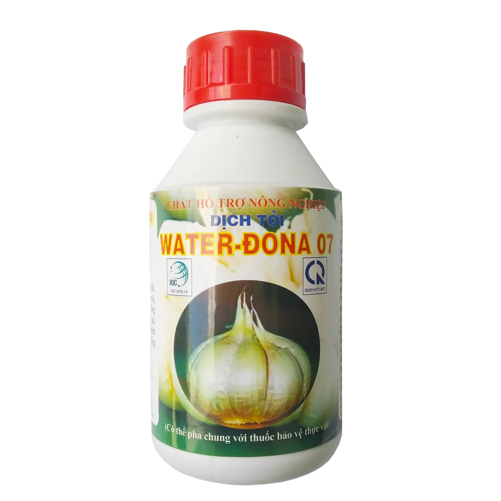 Chế phẩmTrừ sâu sinh học dịch tỏi sả Dona 500ml - rất an toàn cho người sử dụng và vật nuô