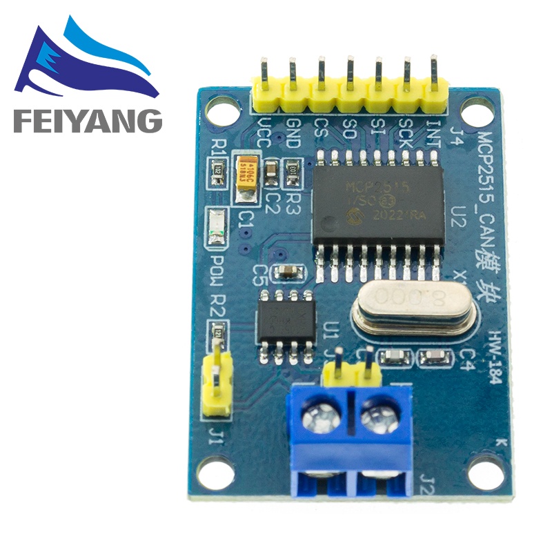 Bảng Mạch MCP2515 CAN Bus TJA1050 Nhận SPI Cho Điều Khiển 51 MCU ARM