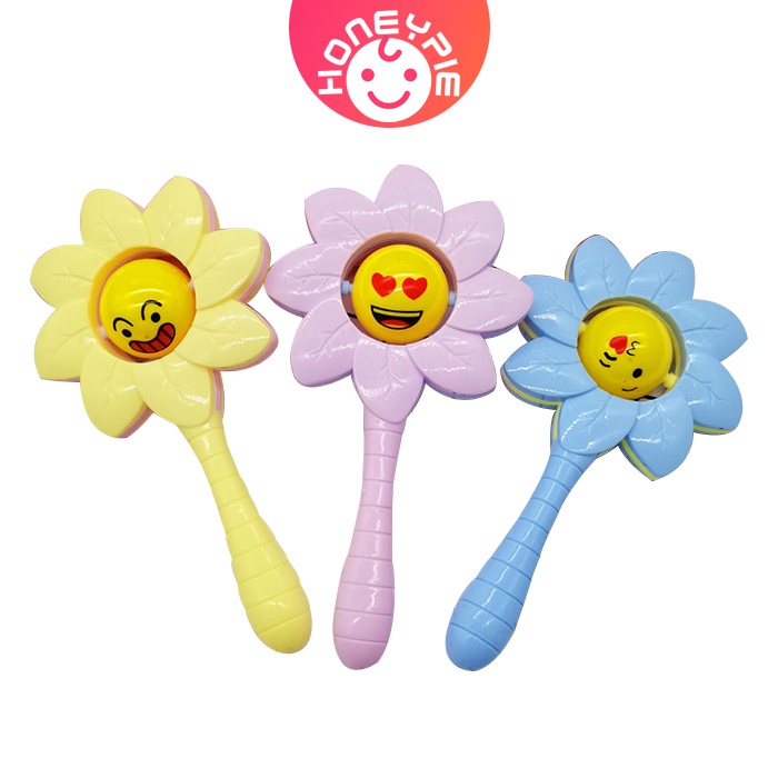 Lục Lạc Cầm Tay Hình Hoa Hướng Dương/Bánh Quy Hoạt Hình Dễ Thương Cho Bé