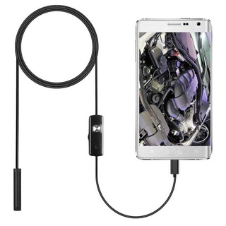Camera Nội Soi Mini Android Borescope 1 / 2 / 3m Chống Thấm Nước Cổng Usb