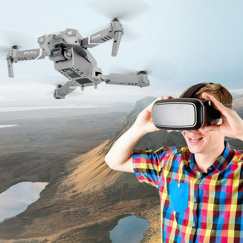 Flycam P5 Pro, Máy bay quay phim 4K Drone Mini giá rẻ - Máy Bay Điều Khiển Từ Xa