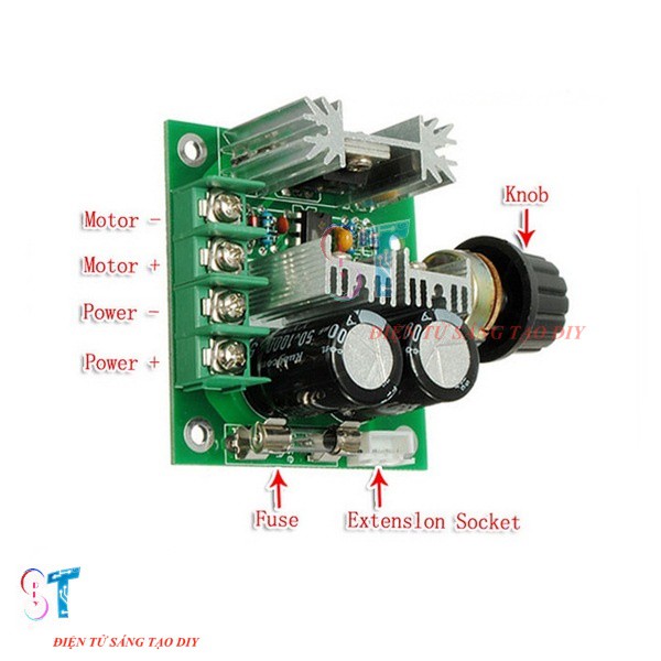 Module Điều Khiển PWM V4 12V - 40VDC 10A