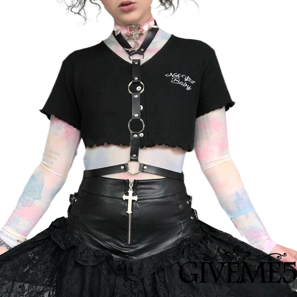 Áo Thun Nữ Tay Ngắn Cổ Chữ V Thời Trang Quyến Rũ