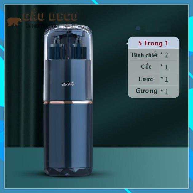 Hộp đựng bàn chải, kem đánh răng, sữa tắm dầu gội du lịch mẫu mới 2022 - Cao Cấp