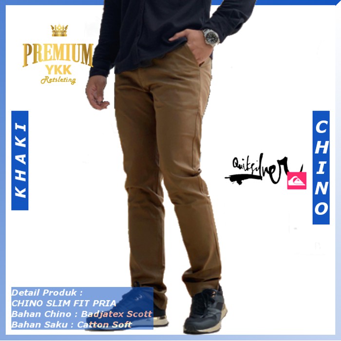 Quần Chinos Hiệu Uniqlo OQ527 | Dài Co Giãn Cao Cấp - K