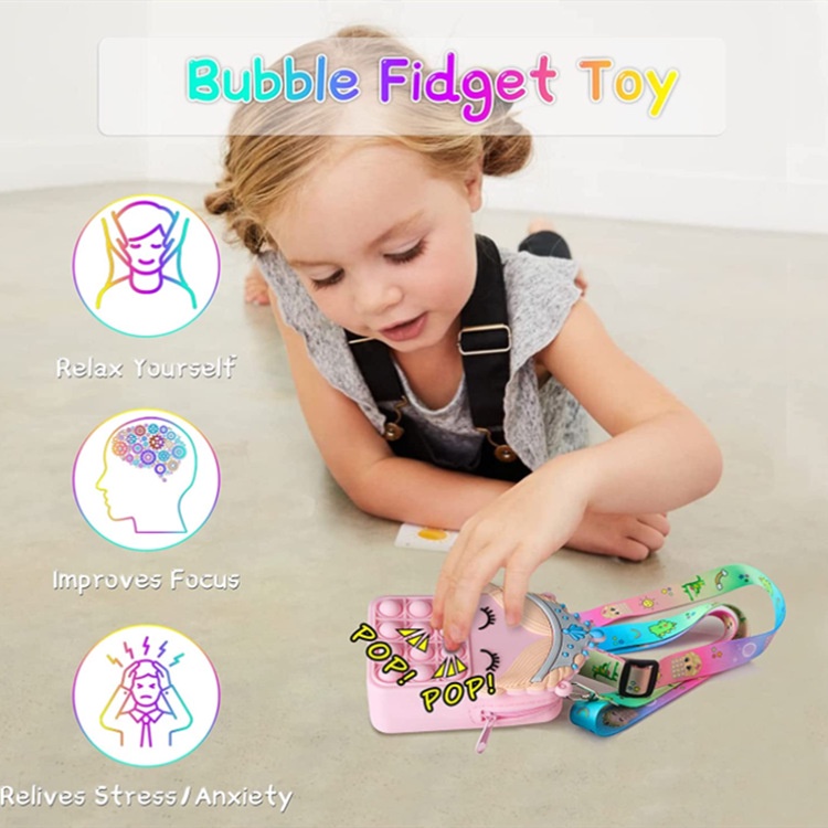 Túi Đeo Chéo Hình Nhân Vật Elsa Dễ Thương Cho Bé