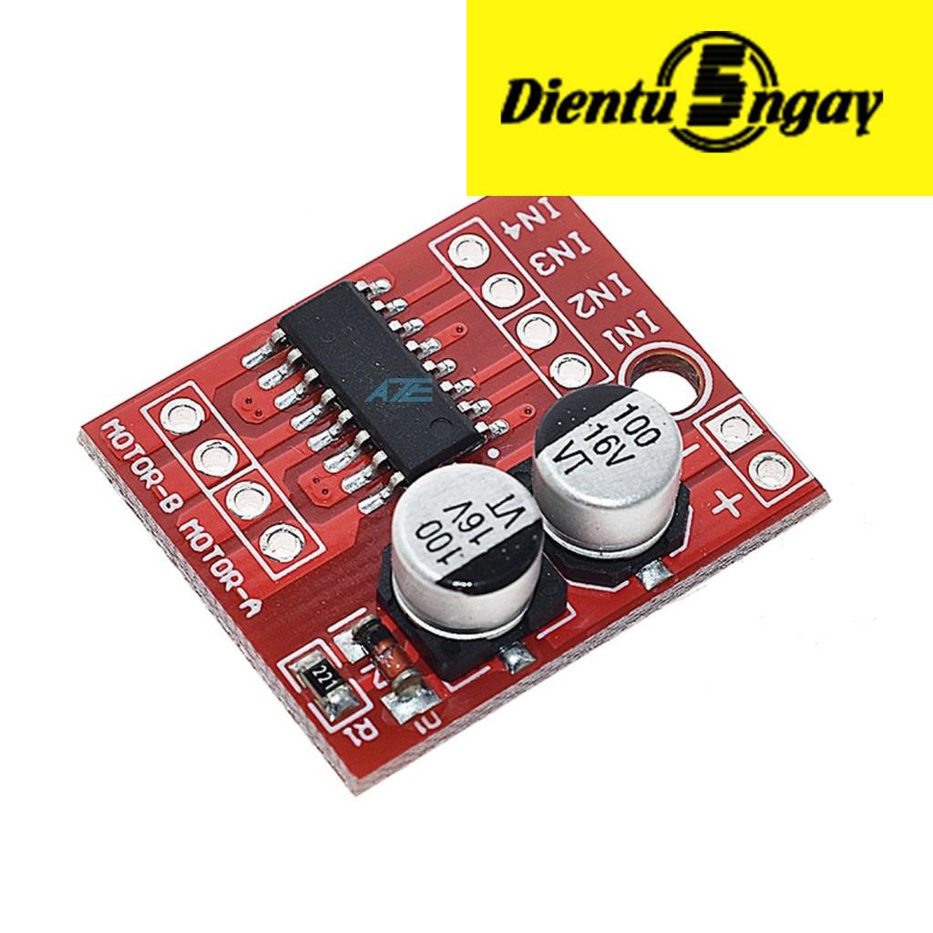 Module Điều Khiển Tốc Độ Động Cơ PWM 2 Kênh Cầu H MX1508 - 5A13 _